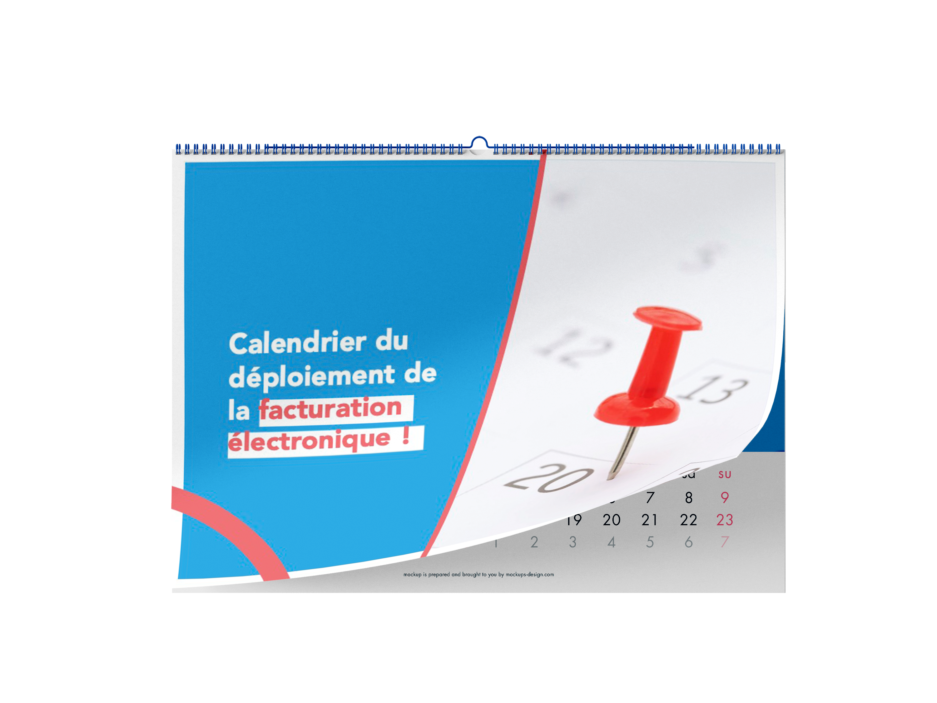 calendrier électronique facturation electronique